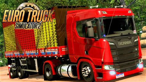 Mod Gr Tis Ets Scania Ntg Carretinha Eixo Muito Top Mapa