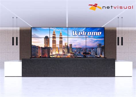 Corporate Video Wall Digital Signage By Netvisual Digital Signage