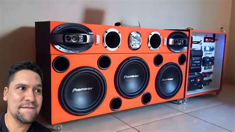 Caixa Trio Para Casa E Para O Carro Pioneer Jbl Stetsom Taramps