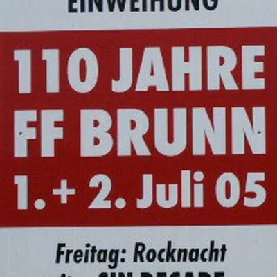 Gr Ndungsfest Mit Einweihung Ger Tehaus Freiwillige Feuerwehr Brunn