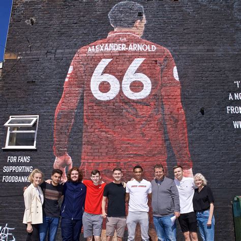 Football Trent Alexander Arnold Mural The Anfield Wrap