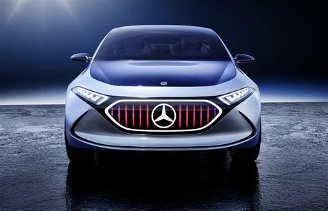 Mercedes Unveils Eqa Compact Electric Car Concept In Frankfurt