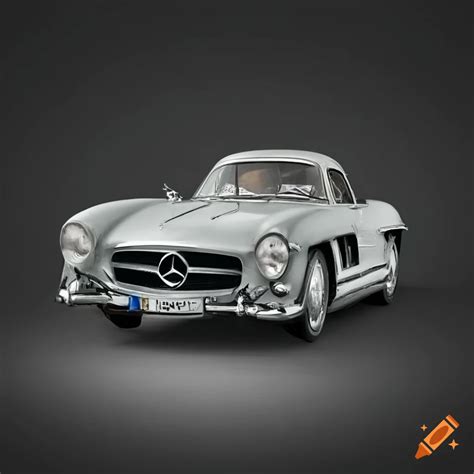 Classic Car Mercedes Benz 300sl Gullwing Iconic Design On Craiyon