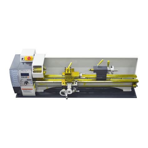 Techtongda Mini Turning Tools RC 210E Precision Metal Bench Lathe