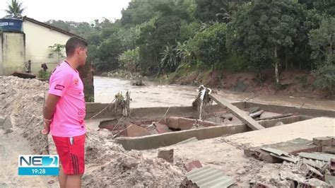 V Deo Chuva Continua Provocando Estragos Na Mata Sul De Pernambuco