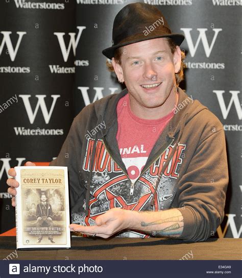 Corey Taylor Signs Copies Of His New Book A Funny Thing Happened On