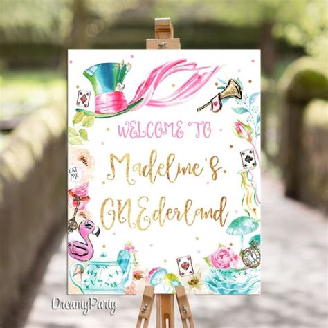 Editable Tea Party Birthday Milestones Sign Par Tea Tea For Etsy