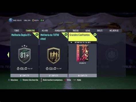 DME SBC Grandes Confrontos FIFA 22 YouTube