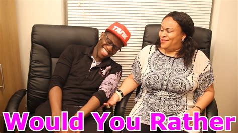 Would You Rather With My Mum Youtube