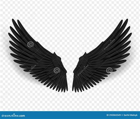 Realistic Angel Wings Stock Vector Illustration Of Flying 292065549