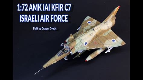 Iai Kfir C Israeli Air Force Amk Plastic Model Kit Full Video