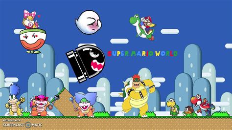 Super Mario World Overworld Bit Youtube