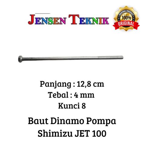 Jual Baut Dinamo Pompa Shimizu JET 100 Shopee Indonesia