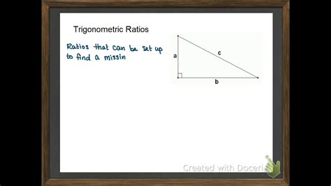 Trigonometry Unit Soh Cah Toa And Inverse Trig Youtube