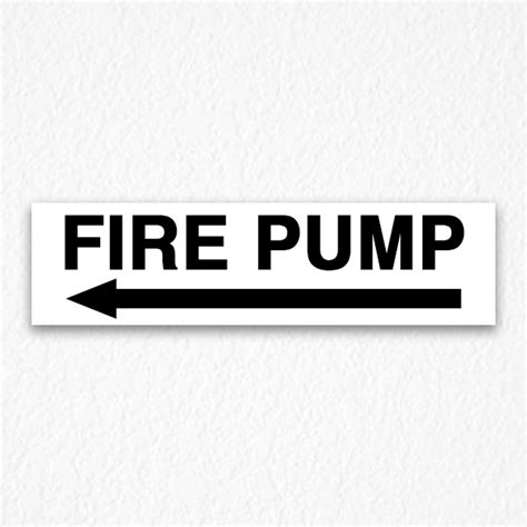 Fire Pump Room Sign - HPD Signs NYC