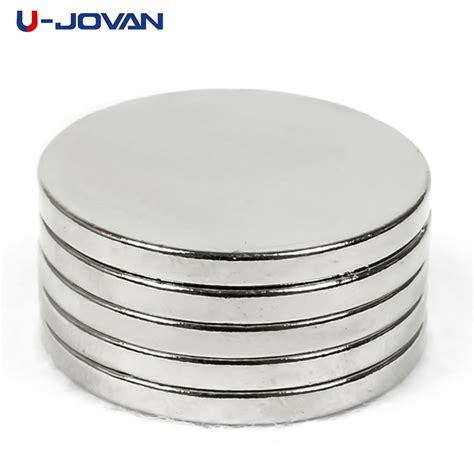 U JOVAN 5Pcs 30X3 Mm N35 Super Strong Ronde Neodym Grandado