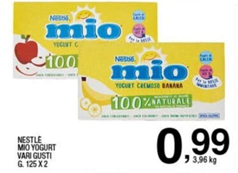 Nestle Mio Yogurt Vari Gusti G X Offerta Di Sigma