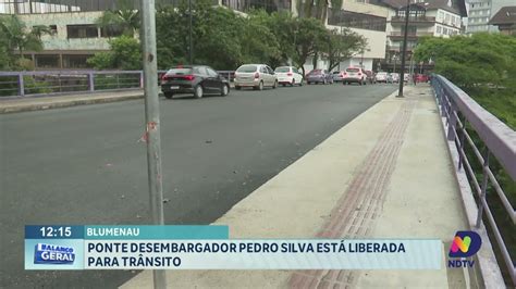 Ponte Desembargador Pedro Silva Est Liberada Para Tr Nsito