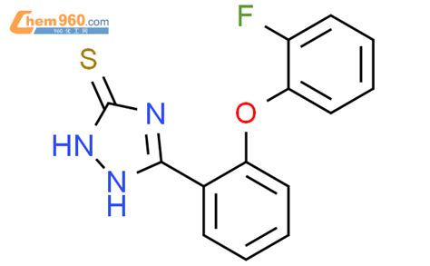 821007 39 0 3H 1 2 4 Triazole 3 Thione 5 2 2 Fluorophenoxy Phenyl 1