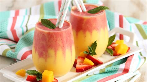 Mango Strawberry Smoothie Recipe The Table By Harry David