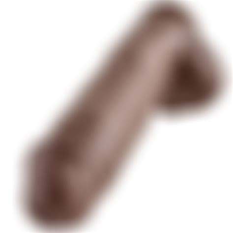 King Cock Pene Realístico con Testículos 28 cm Marrón Pipedream Dildo