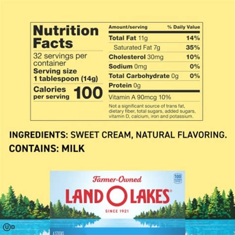 Land O Lakes Unsalted Butter Stick Butter Made With Sweet Cream 1 Lb