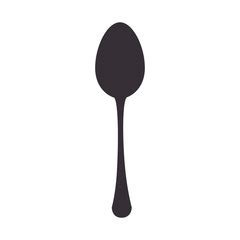 Spoon Silhouette Vector At Vectorified Collection Of Spoon