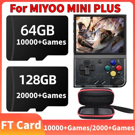 Cartão de Memória TF para MIYOO MINI PLUS V3 Consola de Jogos Portátil