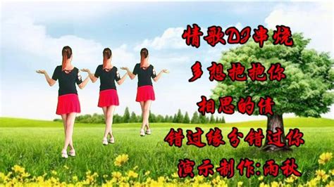 情歌dj串烧《多想抱抱你》《相思的债》《错过缘分错过你》【雨秋广场舞】 Youtube