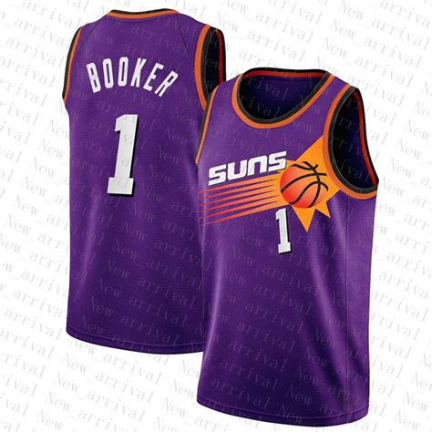 NBA 2022 Basketball Jersey 1 3 22 13 34 Phoenix Suns Men Devin