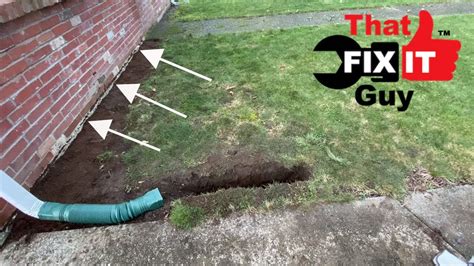 Temporary Fix For My Backyard Flooding Issue Update Youtube