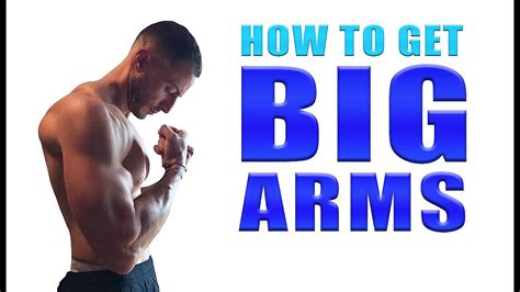 Get Big Arms With Calisthenics Youtube