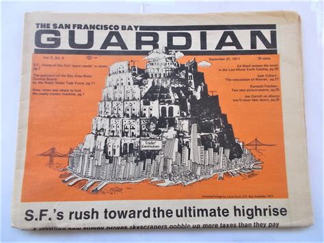 The San Francisco Bay Guardian Vol 5 No 4 September 27 1971 An