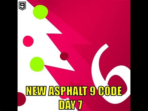 Advent Calendar Day Redeem Code Asphalt Nintendo Switch