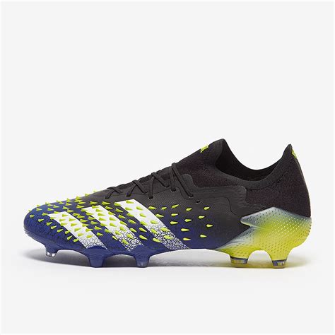 Adidas Predator Freak Low Fg Blu Nero Core Bianco Giallo Solare