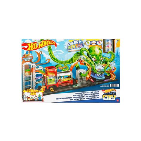 Hot Wheels Dev Ahtapot Ile Araba Yıkama Oyun Seti Fiyatı