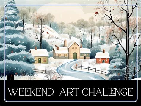 Weekend Art Challenge Festive Request London Art College
