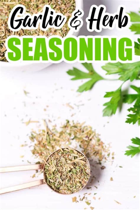 Garlic And Herb Seasoning Recipe Artofit