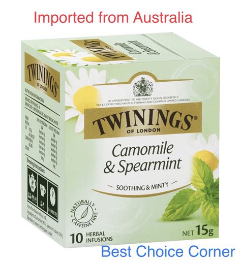 Twinings Of London Tea Camomile Spearmint 10 Sachet Lazada PH