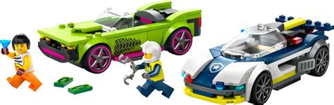 LEGO® City 60415 Police Car and Muscle Car Chase - Build and Play Australia