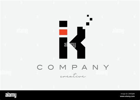 Dotted K Alphabet Letter Logo Icon Dots Template Design For Company Or