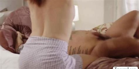 Horny Fat Dude Fucks TS Wife Before Works Tnaflix