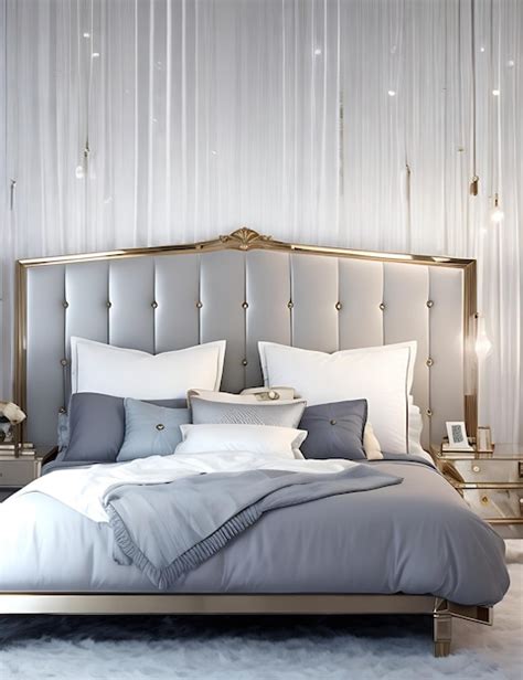 Premium AI Image | Luxury Bedroom Lighting Innovative Lamps and Decor ...