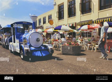 The Road Train Land Train Bournemouth Dorset England Britain Uk