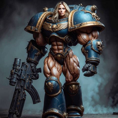 Warhammer 40000 Ad Female Space Marine 9 By Fmbb7841 On Deviantart