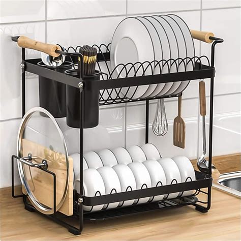 Buy Dish Drying Rack With Drainboard Dish Racks Dish Drainer For