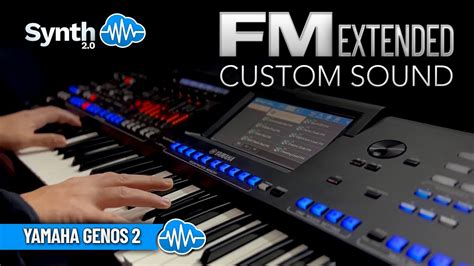 FM Extended Yamaha GENOS 2 30 Voices Synthonia