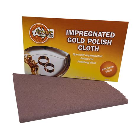 AMC Gold Polishing & Cleaning Cloth for Gold Jewellery & Tapware ...