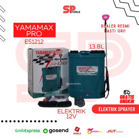 Jual Pompa Hama Alat Semprot Hama Elektrik Baterai V Yamamax Pro