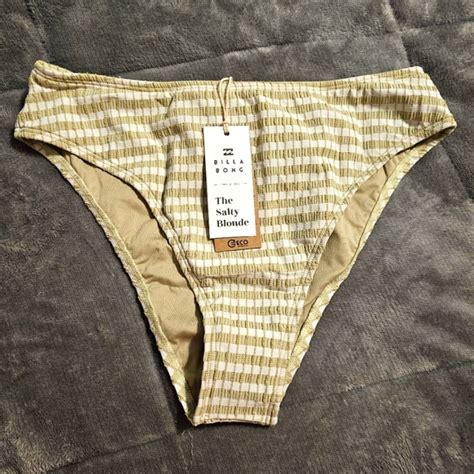 Billabong Swim Nwt Billabong Striped Bikini Bottom Poshmark